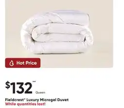 Dormez Vous Fieldcrest Luxury Microgel Duvet offer