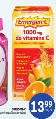 Uniprix EMERGEN-C Vitamines sélectionnées offer