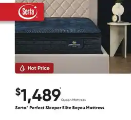 Dormez Vous Serta Perfect Sleeper Elite Bayou Mattress offer