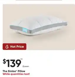 Dormez Vous The Simba Pillow offer