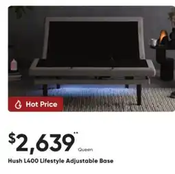 Dormez Vous Hush L400 Lifestyle Adjustable Base offer