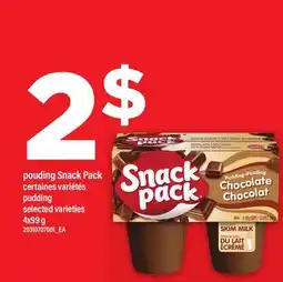 Maxi POUDING SNACK PACK | PUDDING offer