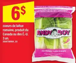 Maxi COEURS DE LAITUE ROMAINE, 3 UN offer