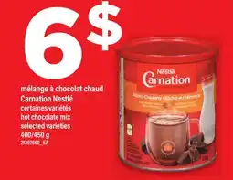 Maxi CARNATION NESTLÉ | HOT CHOCOLATE MIX, 400/450 G offer