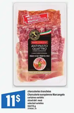 Maxi CHARCUTERIES TRANCHÉES CHARCUTERIE EUROPÉENNE MARCANGELO | SLICED DELI MEAT, 150/175 G offer