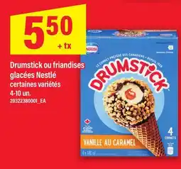 Maxi DRUMSTICK OU FRIANDISES GLACÉES NESTLÉ, 4-10 un offer