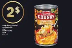 Maxi SOUPE CHUNKY CAMPBELL'S | SOUP offer