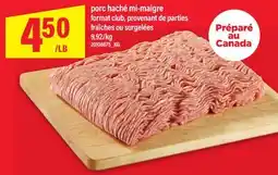 Maxi PORC HACHÉ MI-MAIGRE offer