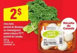 Maxi CHOU KALE OU CHAMPIGNONS ENTIERS BLANCS PC offer