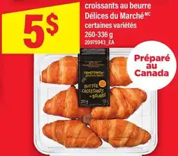 Maxi CROISSANTS AU BEURRE DÉLICES DU MARCHÉ offer