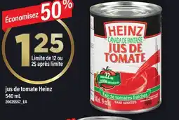 Maxi JUS DE TOMATE HEINZ offer