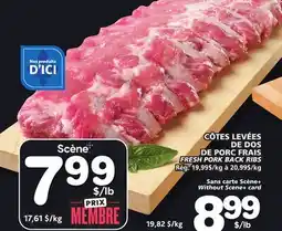 Marches Tradition FRESH PORK BACK RIBS offer