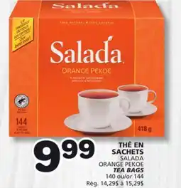 Marches Tradition SALADA ORANGE PEKOE TEA BAGS offer