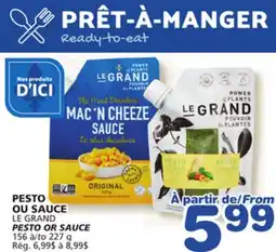 Marches Tradition LE GRAND PESTO OR SAUCE offer