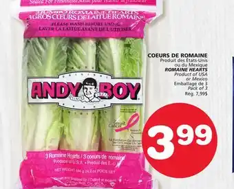 Marches Tradition ROMAINE HEARTS offer