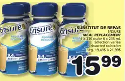 Marches Tradition ENSURE MEAL REPLACEMENT MEAL REPLACEMENT offer