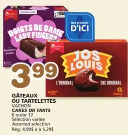 Marches Tradition VACHON CAKES OR TARTS offer