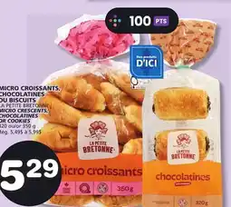 Marches Tradition LA PETITE BRETONNE MICRO CRESCENTS, CHOCOLATINES OR COOKIES offer