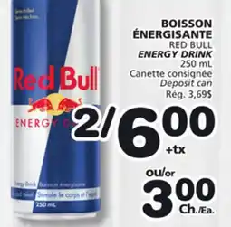 Marches Tradition RED BULL ENERGY DRINK offer