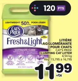 Marches Tradition CAT'S PRIDE CLUMPING CAT LITTER offer