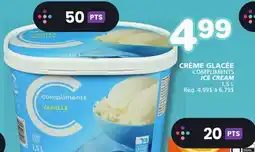 Marches Tradition COMPLIMENTS ICE CREAM offer