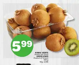 Marches Tradition GREEN KIWIS offer