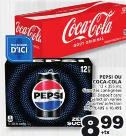 Marches Tradition PEPSI OR COCA-COLA offer