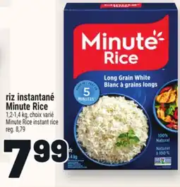 Metro RIZ INSTANTANÉ MINUTE RICE | MINUTE RICE INSTANT RICE offer