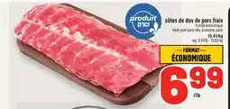Metro CÔTES DE DOS DE PORC FRAIS | FRESH PORK BACK RIBS offer