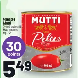 Metro TOMATES MUTTI | MUTTI TOMATOES offer