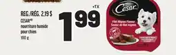 Metro CESAR NOURRITURE HUMIDE POUR CHIEN offer