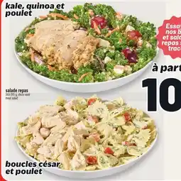 Metro SALADE REPAS | MEAL SALAD offer