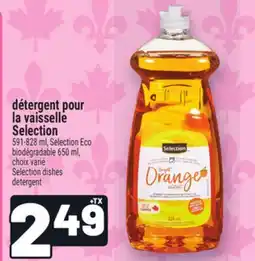 Metro DÉTERGENT POUR LA VAISSELLE SELECTION | SELECTION DISHES DETERGENT offer