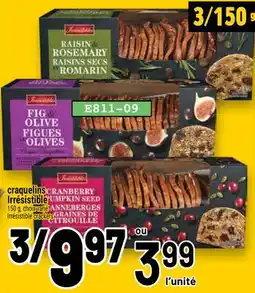 Metro CRAQUELINS IRRÉSISTIBLE | IRRÉSISTIBLE CRACKERS offer