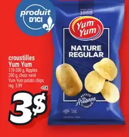 Metro CROUSTILLES YUM YUM | YUM YUM POTATO CHIPS offer