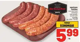 Metro SAUCISSES FRAÎCHES | FRESH SAUSAGES offer