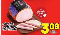 Metro RÔTI DE POITRINE DE DINDE offer