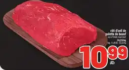 Metro RÔTI D'OEIL DE PALETTE DE BOEUF | EYE OF BLADE ROAST BEEF offer