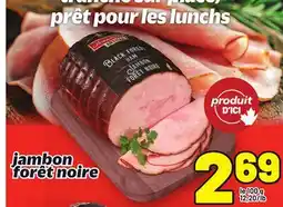 Metro JAMBON FORÊT NOIRE offer