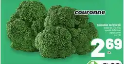 Metro COURONNE DE BROCOLI | BROCCOLI CROWN offer