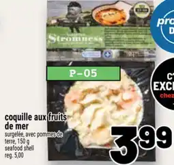 Metro COQUILLE AUX FRUITS DE MER | SEAFOOD SHELL offer