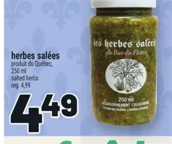 Metro HERBES SALÉES | SALTED HERBS offer