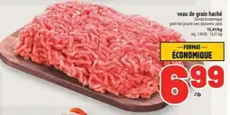 Metro VEAU DE GRAIN HACHÉ| GRAIN-FED GROUND VEAL offer