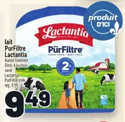 Metro LAIT PURFILTRE LACTANTIA | LACTANTIA PURFILTRE MILK offer