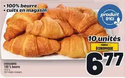 Metro CROISSANTS 100 % BEURRE | 100% BUTTER CROISSANTS offer