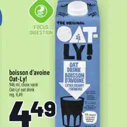 Metro BOISSON D'AVOINE OAT-LY! | OAT-LY! OAT DRINK offer
