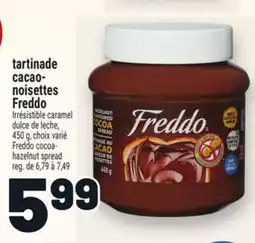 Metro TARTINADE CACAO-NOISETTES FREDDO | FREDDO COCOA- HAZELNUT SPREAD offer