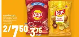 Metro CROUSTILLES LAY'S | LAY'S POTATO CHIPS offer