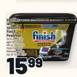 Metro PASTILLES LAVE-VAISSELLE FINISH POWERBALL | FINISH POWERBALL DISHWASHER TABLETS offer