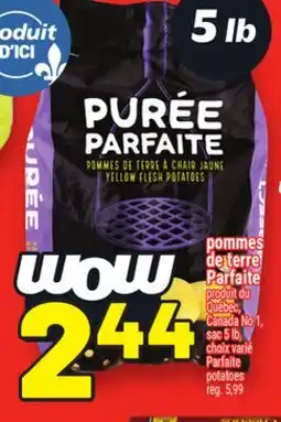 Metro POMMES DE TERRE PARFAITE | PARFAITE POTATOES offer
